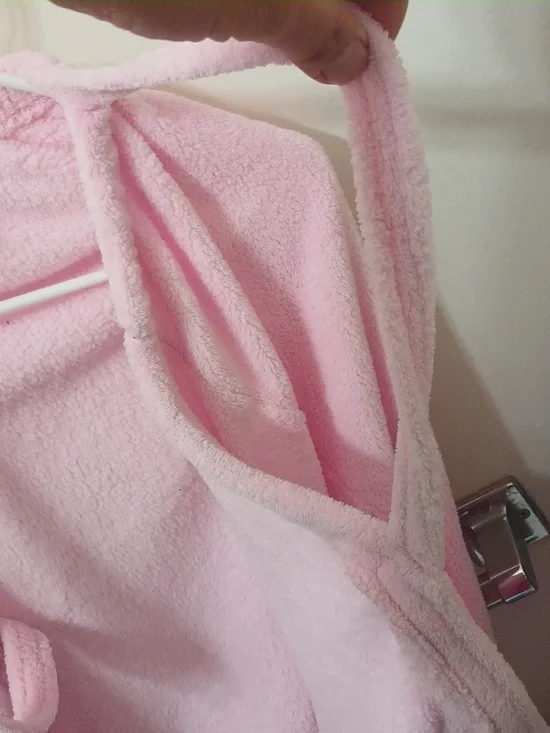 Hello Kitty Pink and White Embroidered Tag Plush - Picture 7 of 9